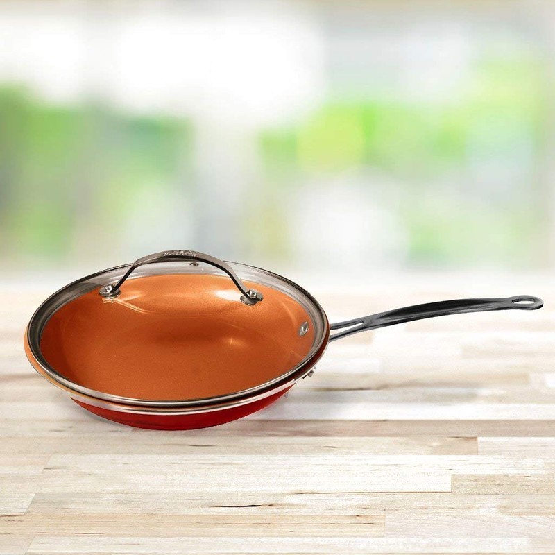 Red Copper 12" Lid by BulbHead