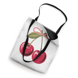 Cute Cherries | Cherry Bow | Cherry Fashion Tote Bag