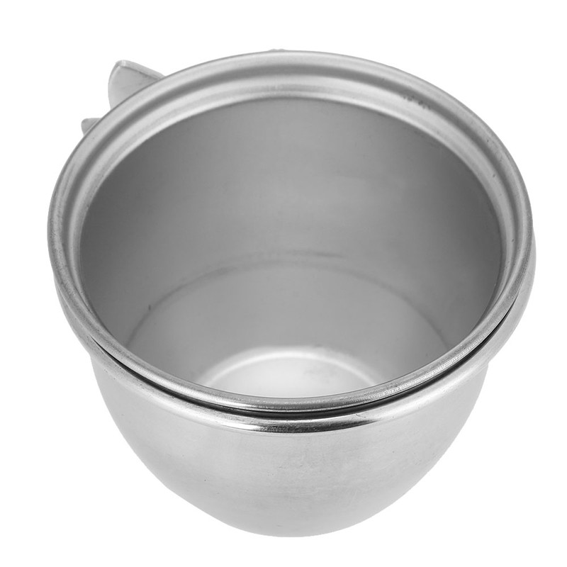 Stainless Steel Parrot Food and Water Coop Cup Bird Feeding