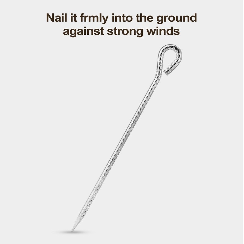 Heavy Duty Tent Stakes - Heavy Duty Canopy Spikes for