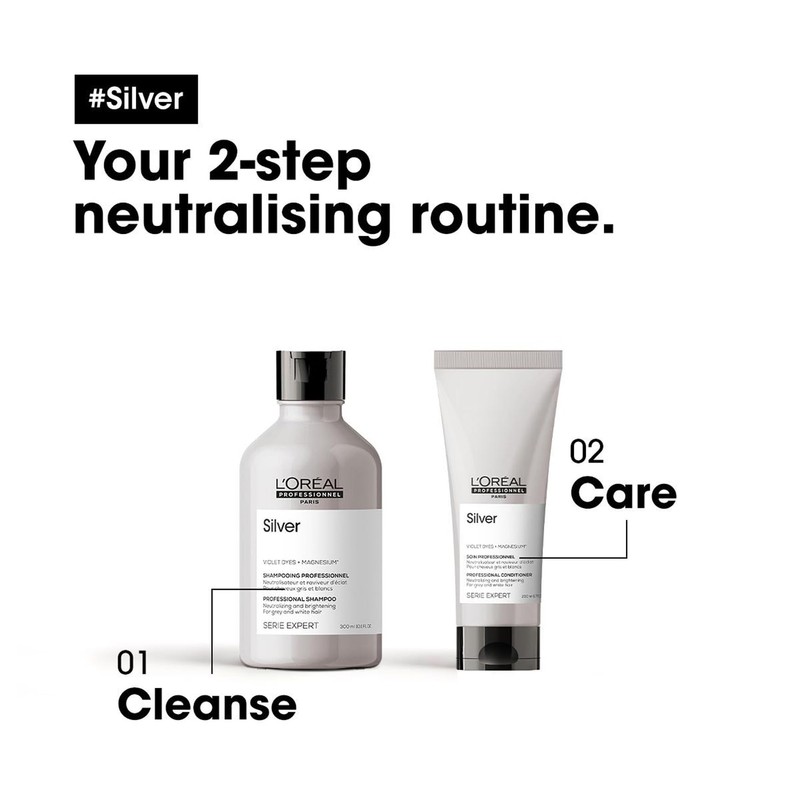 L'Oréal Serie Expert SE21 Silver Conditioner, 7.1 oz (200 g)