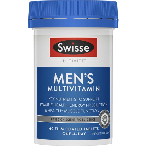 Swisse Men's Multivitamin Tablets 60