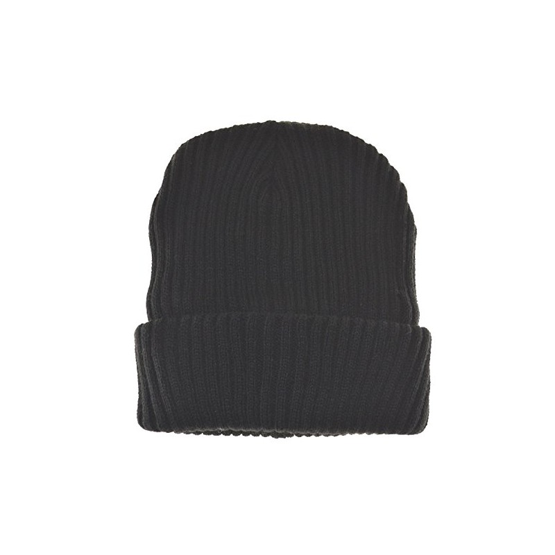 Milano Men's Insulation Beanie Knit Hat Black