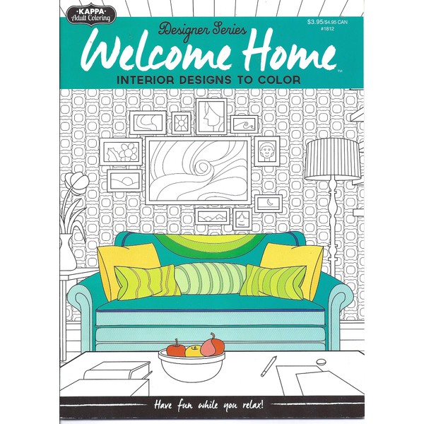 Designer Series WELCOM HOME Interior Designs to Color