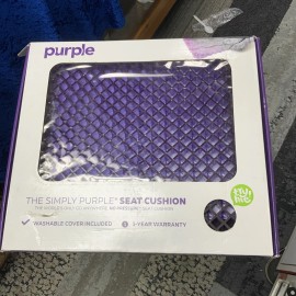 Purple Simply Seat Cushion 1” - Designed for cars and travel New