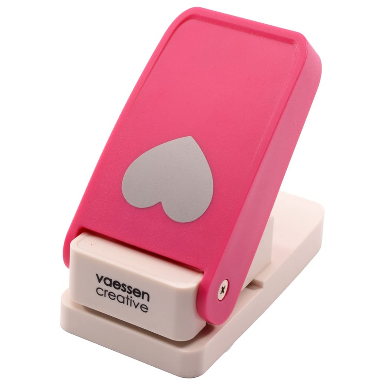 Vaessen Creative Heavy Duty Craft Punch - Heart - 3,75