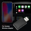for Carplay Wireless Adapter with USB C USB A Cable