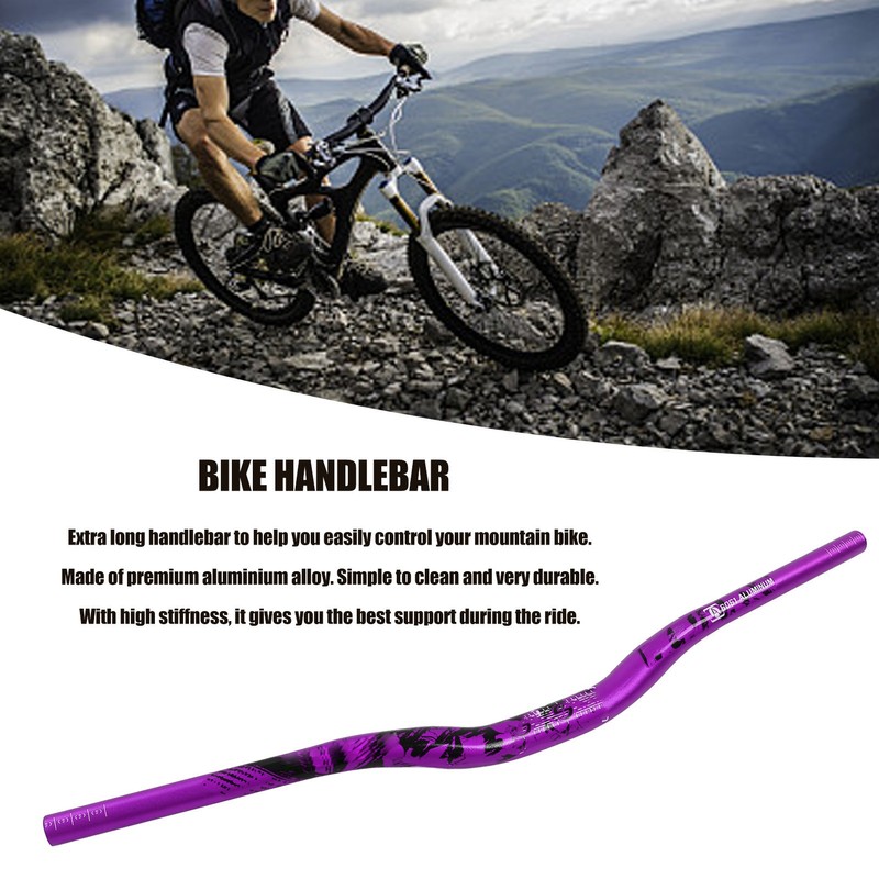 Bike Handlebar Handle Riser Bar Extra Long Aluminium Alloy 31.8x720mm