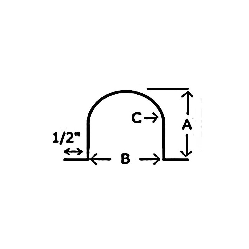 1" Wire Guard Raceway - 5 Ft Length - Color: