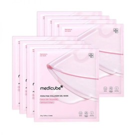 Medicube Salmon PDRN Pink Collagen Mask Pack 8 sheets / 메디큐브 연어 PDRN 핑크 콜라겐 마스크팩 8매