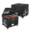 ENGPOW File Box with Wheels, Fireproof Document Box with Lock,Collapsible