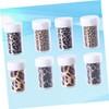 LALAFINA 2pcs Leopard Nail Art Decals Stylish Transfer Stickers for