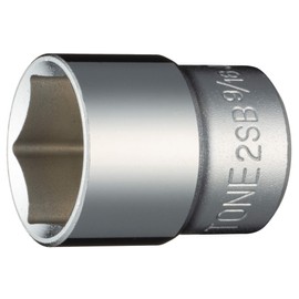 Tone Socket (6 Angle) 2SB-18 Insertion Angle 0.25 inch (6.35 mm) (1/4 inch) Double Side Width 9/16 Inch