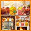 Lets Joy 7PCS Erntedankfest Bastelset, DIY Herbst Haus Bastelset Kinder,