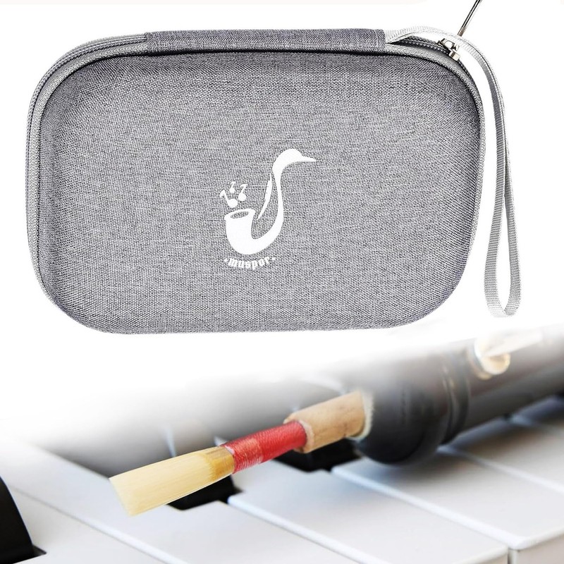 Saxophone Reed Case Abrasion Resistant Storage Box Lead Carrying Case