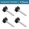 QUARKZMAN M6 x 50 mm Thread 60 mm Diameter Hexagonal