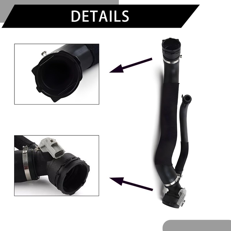 LR042893 Engine Bottom Radiator Coolant Lower Hose Pipe Compatible with