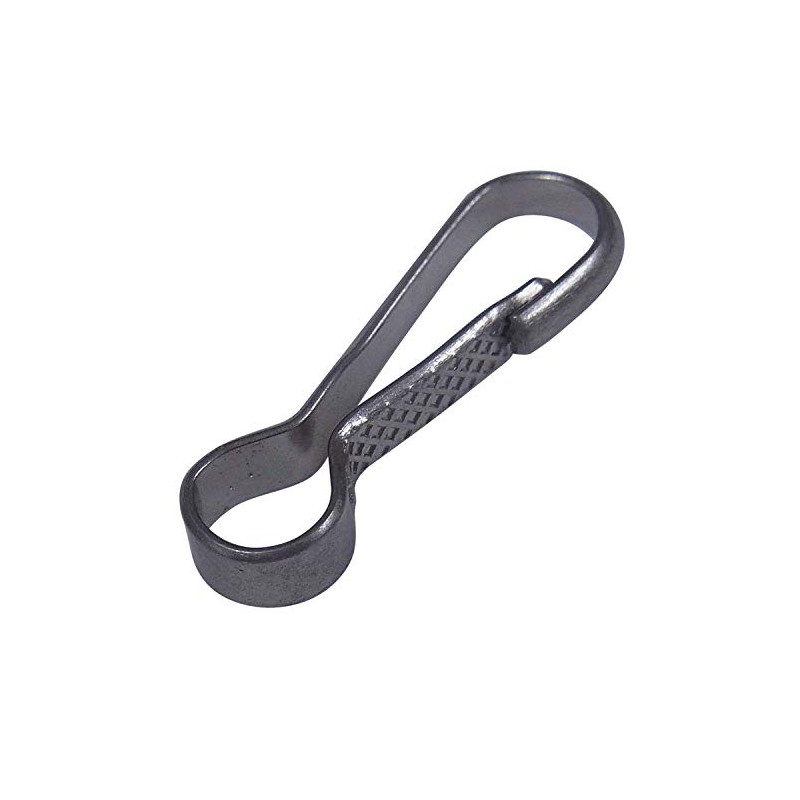 Nissa Chain IKS-107 No.1014 Antique Silver Round Snaps, Set of