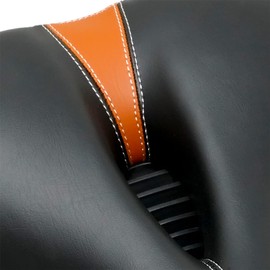 Laxzo ® Bike Seat, Bicycle Saddle Comfortable for Men & Women Waterproof Soft Cushion Wide Bike Gel Saddles For Road Bike, Cruiser Bike, Montain Bike, Spinning Bike, Exercise Bikes (Brown)