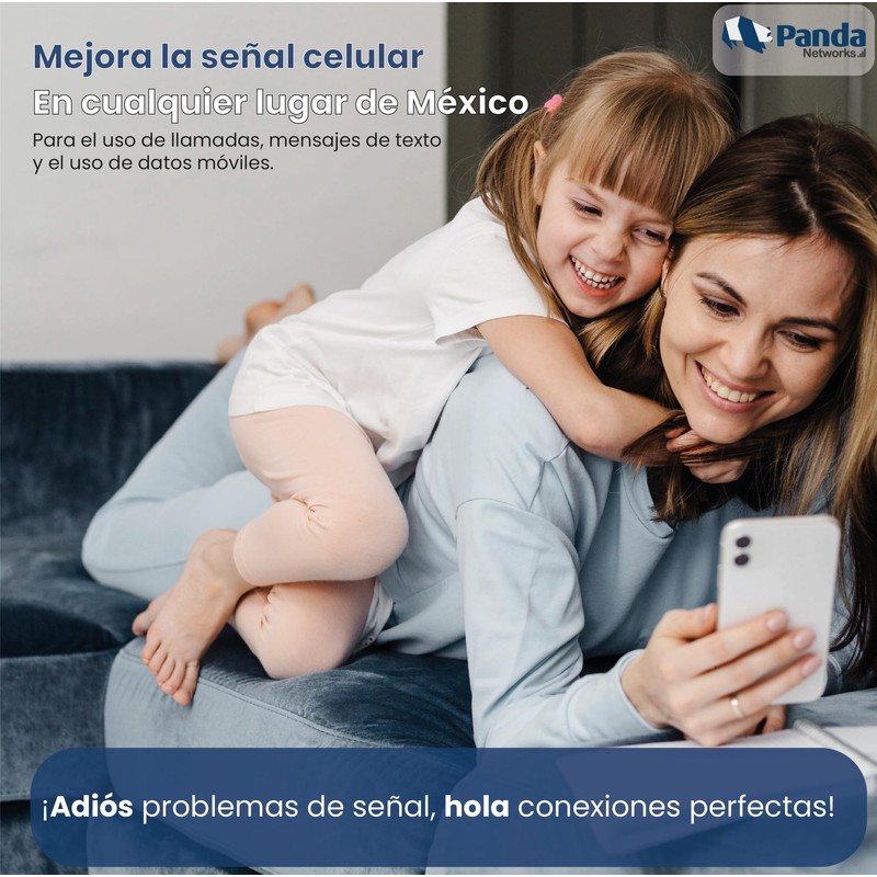 Panda Networks Amplificador Repetidor para Señal Celular Rural Telcel 3g