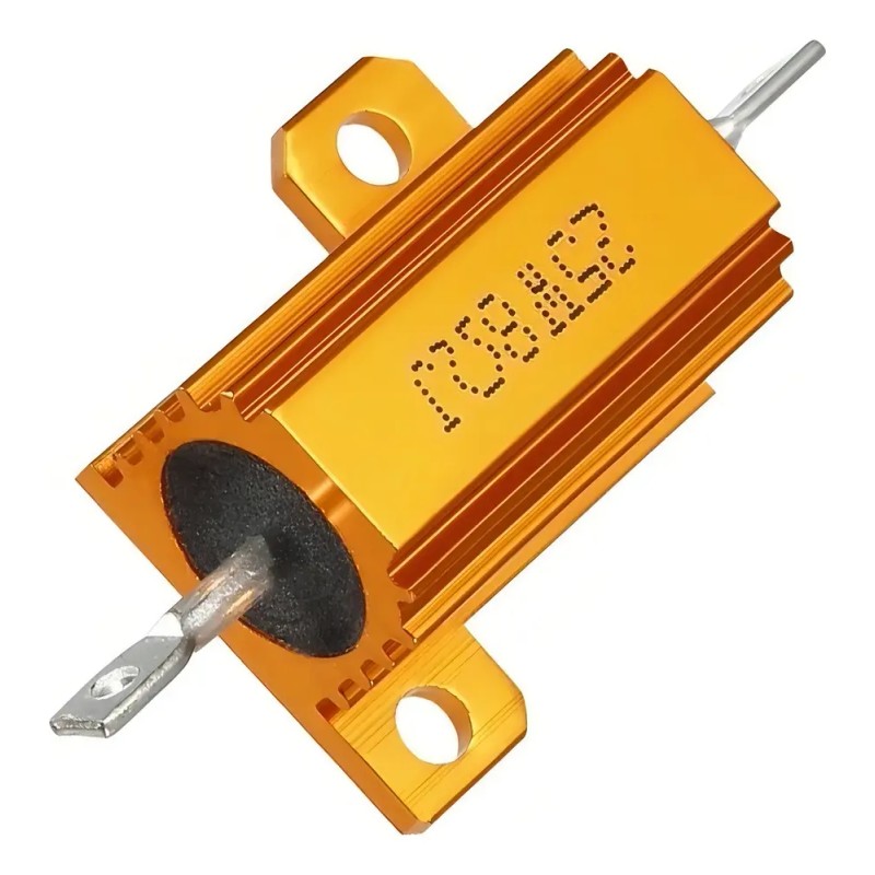 5 Resistencias De Aluminio De 25 W Y 8 Ohm
