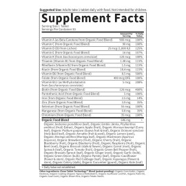 Garden Of Life Organics Multivitaminico Para Mujer 30tab Sabor Sin Sabor