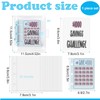 WJccsee Mini $1000 Savings Challenge Binder with 100 Cash Envelopes-Easy