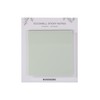 DiverseBee 50 Sheets Pastel Transparent Sticky Notes, 3x3” Clear Sticky