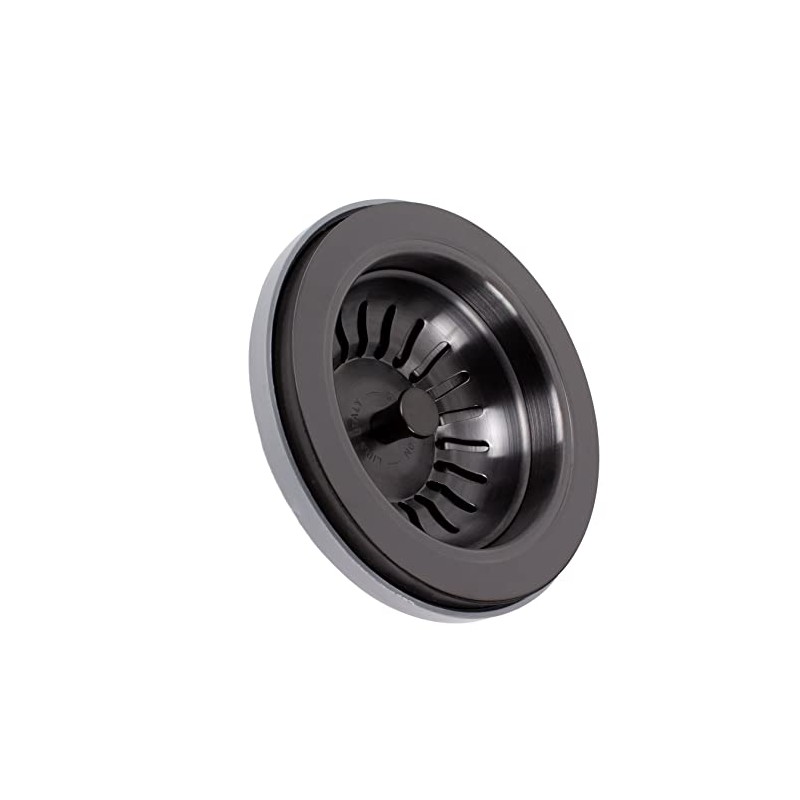 Universal Valve Black Satin for Sinks