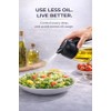 2-Pack Olive Oil Sprayer Set - Glass Oil Mister for