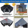 4-Pack Heavy Pergola Brackets, 3-Way 90 Degree Connector for 4x4