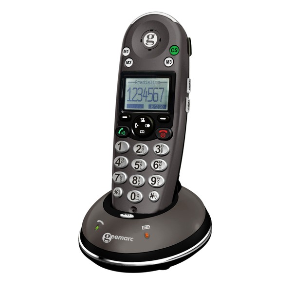 Sonic Alert Amplified Digital Cordless Phone with Caller ID and Hearing Aid Compatibility - Amplidect350