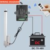 Forward Reverse Remote Control Switch,DC7V-48V 10A Switch,Linear Actuator 12V Remote