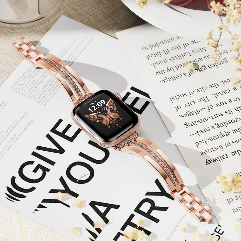 VISOOM Compatible with 38 mm Watch, Rose Gold