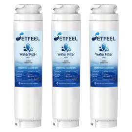 11034152 Water Filter Replacement Fit Bosch Thermador Ultra-Clarity 644845 REPLFLTR10 BORPLFTR10 9000-077104 9000194412 B26FT70SNS B22CS80SNS, Water Filter Cartridge 3 Packs SETFEEL