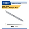 LABEAR-Compact Double End with Curved and Straight Metal Skin Wedge