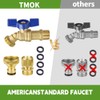 TMOK 1/2" Male NPT Inlet * 3/4" GHT Brass Outdoor
