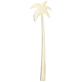 Takakuwa Metal Palm Tree Stirrer, Gold 408146