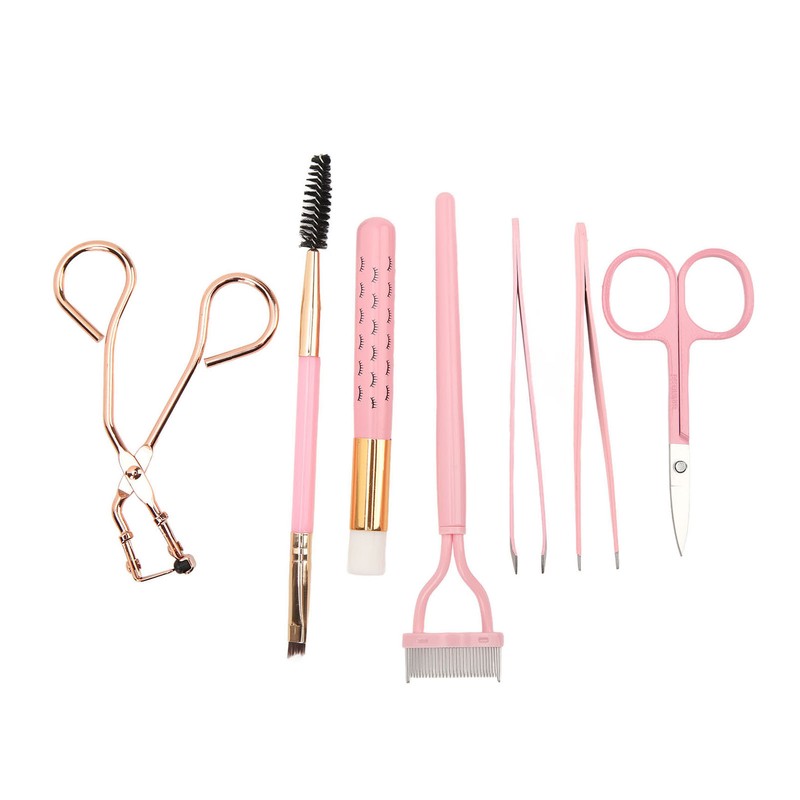 7pcs Eyelash Eyebrow Makeup Tool Eyelash Curler Tool Kit Eyebrow