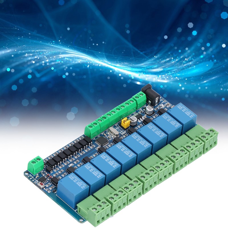 Relay Module 8 Channel Optocoupler Isolated Input Output Board Control