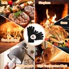 Flintronic Barbecue Gloves, Heat Resistant with 800°C, Fireproof Gloves, Baking