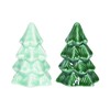 Transpac TC01572 4.2 x 3.2 cm Iridescent Christmas Tree Salt