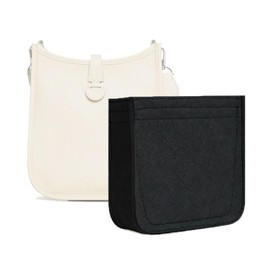 Organizador de fieltro para Hermes Evelyne 33 bolsas Evelyne GM bolsas insertadas - organizador de cartera - 1003negro-L