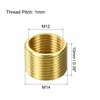 sourcing map Thread Reducing Nuts Insert M14 x 1mm Male