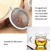 Tea Infuser, Tea Infuser, Tea Ball with Chain, 6 Pieces