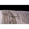 Handicraft-Palace Indian Mandala Tapestry Room Curtains Boho Chic Silver Ombre