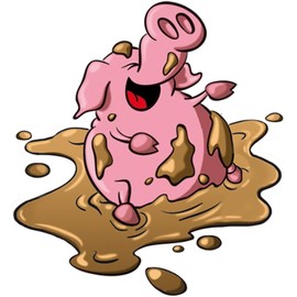 KOSMOS 740375 Drecksau Sauschön Expansion of the Bestseller Drecksau, Funny Card Game, Party Game for 2-4 Players from 7 Years, Children, Family, Adults