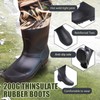 RIVERWANDPROT Neoprene Fishing Waders for Men, Chest Waders (Green, 9)
