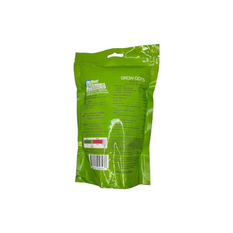 Grow Dots Extended Veg Plant Food, Single-Application, Programmed-Release Plant Nutrient