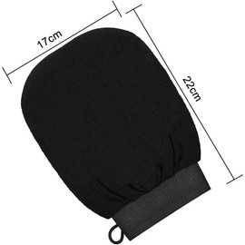 4 PCS Exfoliating Gloves, Exfoliation Scrubbing Mitt, Deep Body Exfoliating Glove, Dead Skin Remover, Body Scrub Gloves for Shower, Spa, Keratosis Pilaris